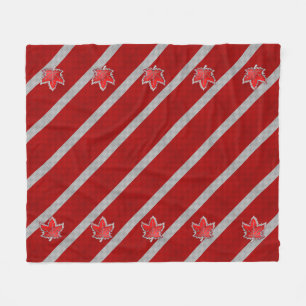 Cobertor De Velo Folha de Mapeamento Cromo Canadense em Estilos de