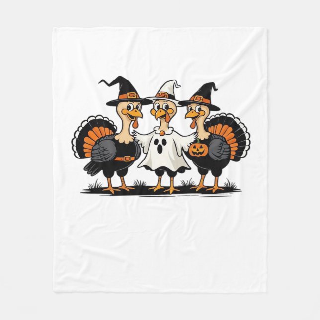 Cobertor De Velo Folha de outono Whimsso Pumpkin Cozy Fall Flor (Frente)