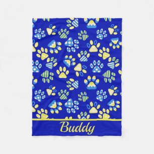 Cobertor De Velo Folha de Peixe Azul