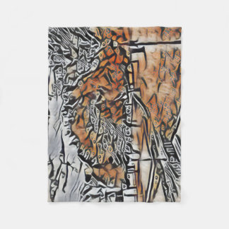 Cobertor De Velo Folhagem de outono no parque