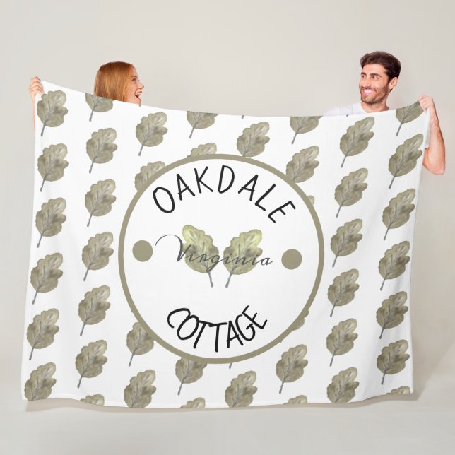 Cobertor De Velo Folhas Botânicas De Algodão De Aluguer Russo (In Situ)