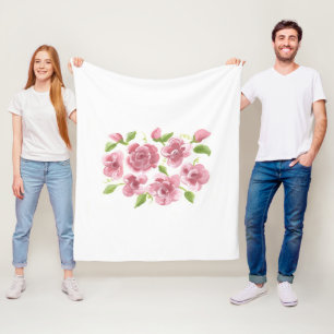 Cobertor De Velo Folhas Rosa, Folheto de Folha