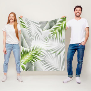 Cobertor De Velo Folhas tropicais 1