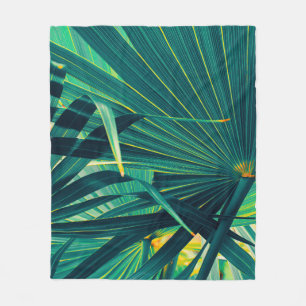 Cobertor De Velo Folhas tropicais de palmeira