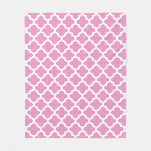 Cobertor De Velo Folheto bonito de Padrão Rosa