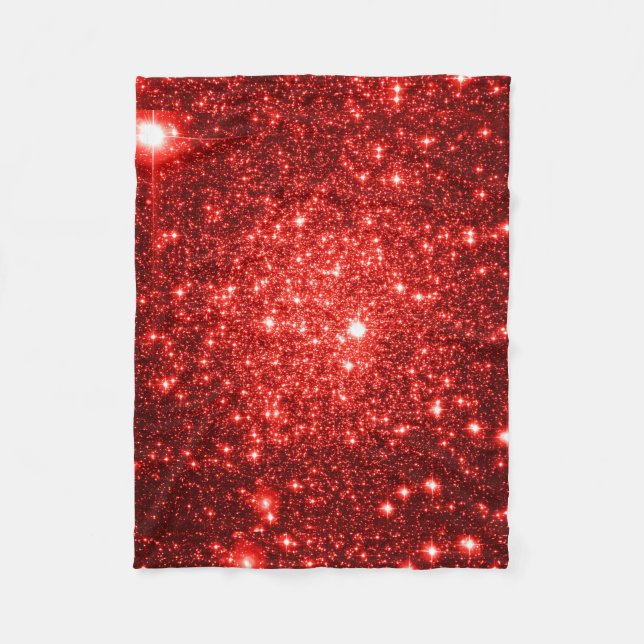 Cobertor De Velo Folheto das Estrelas Vermelhas (Frente)