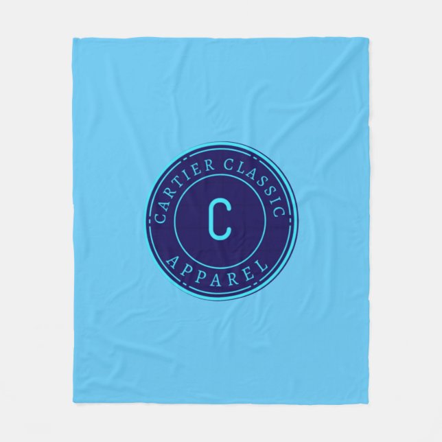 Cobertor De Velo Folheto de Assinatura Clássica do Cartier (Frente)