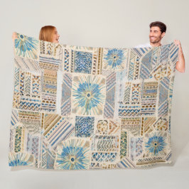 Cobertor De Velo Folheto de Correspondência de Boho Étnico