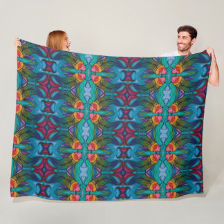 Cobertor De Velo Folheto De Folga Com Design De Peixe Koi Do Arco-Í