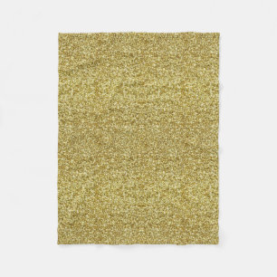 Cobertor De Velo Folheto de Folha de Glitter Dourado