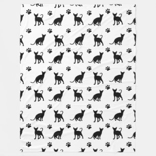 Cobertor De Velo Folheto de folhas Meowz 60x80