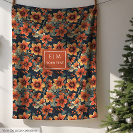 Cobertor De Velo Folheto de outono de Pastel