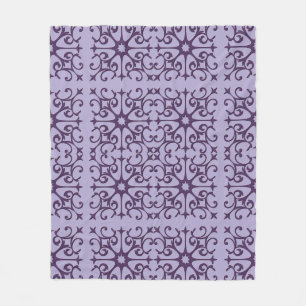 Cobertor De Velo Folheto de Peito Roxo