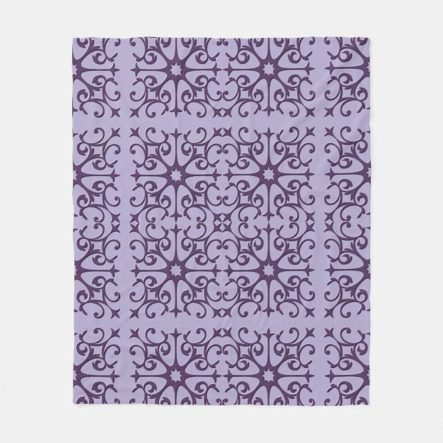 Cobertor De Velo Folheto de Peito Roxo (Frente)
