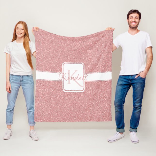 Cobertor De Velo Folheto de Ponta Rosa Personalizada (In Situ)