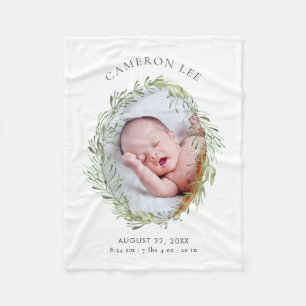 Cobertor De Velo Folheto de Prados de Bebê