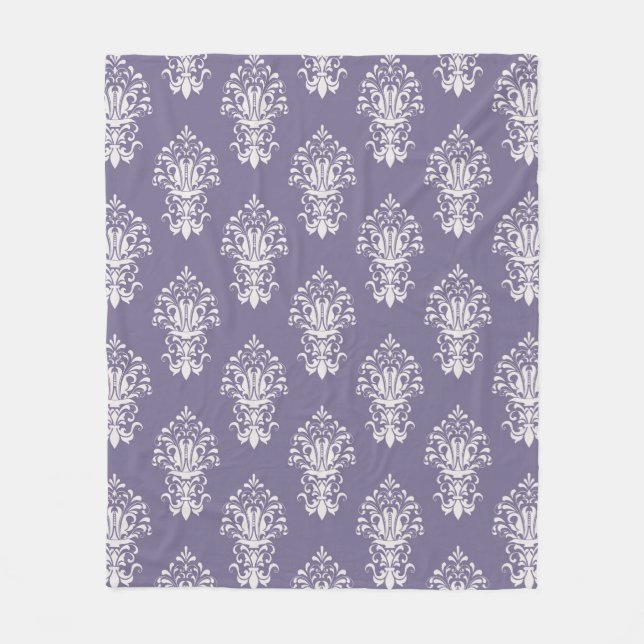 Cobertor De Velo Folheto do Damask Puro (Frente)