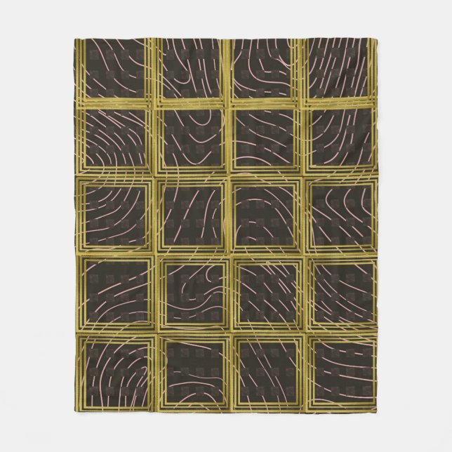 Cobertor De Velo Folheto Molho e Folga | Designs personalizáveis (Frente)