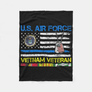 Cobertor De Velo Força Aérea Americana Vietnam Veteran, Usaf Vetera