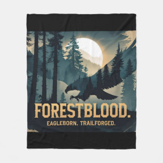 Cobertor De Velo Forestblood – Espíritu Salvaje Nacido del Bosque
