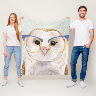 Cobertor De Velo Forester de quatro olhos Wise Owl