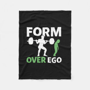 Cobertor De Velo Forma Sobre Ego Gym Pesando Desenho De Montagem