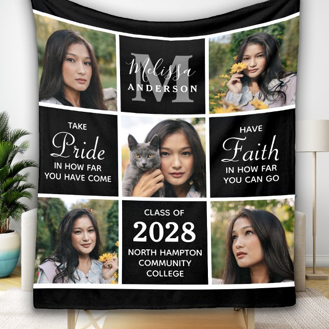 Cobertor De Velo Formando Trendy 5 - Colagem de Fotos Graduação em  (Criador carregado)