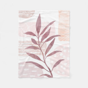 Cobertor De Velo Formas de Aquarela de abstrato Calmo