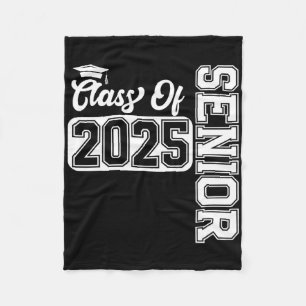 Cobertor De Velo Formatura da turma sênior de 2025 Graduação 2025 V