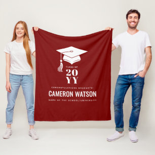 Cobertor De Velo Formatura Personalizada de Chapéu e Borla Moderna