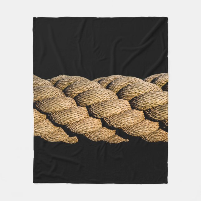 Cobertor De Velo Formigueiro de fios de corda (Frente)