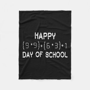 Cobertor De Velo Fórmula De Matemática 100 Dias De Estudo De Profes