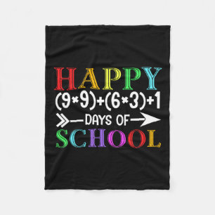 Cobertor De Velo Fórmula Matemática Feliz 100 Dias De Matemática En