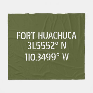 Cobertor De Velo Fort Huachuca Latitude Longitude