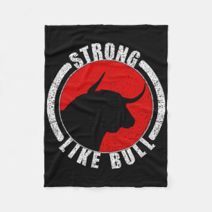 Cobertor De Velo Forte Como A Bull Bodybuilding E A Erga De Energia