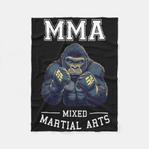 Cobertor De Velo Forte Mma Gorilla - Luta Contra A Gaiola De Boxas 