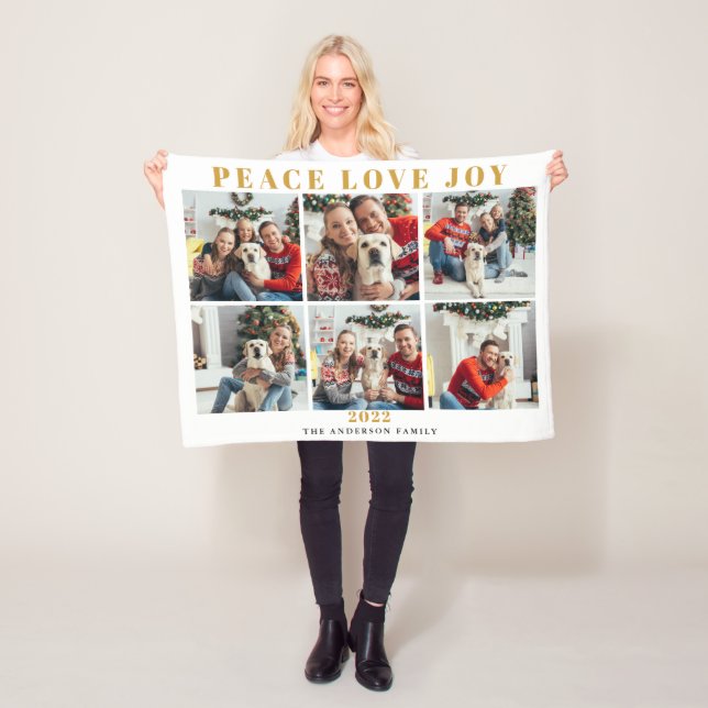Cobertor De Velo Foto Colagem Natal 2022 (In Situ)