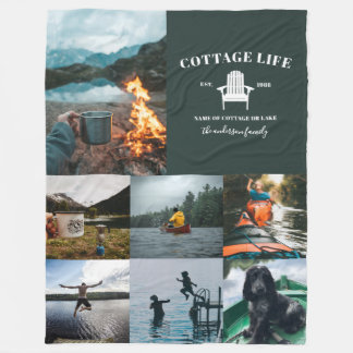 Cobertor De Velo Foto da família de fotos múltiplas