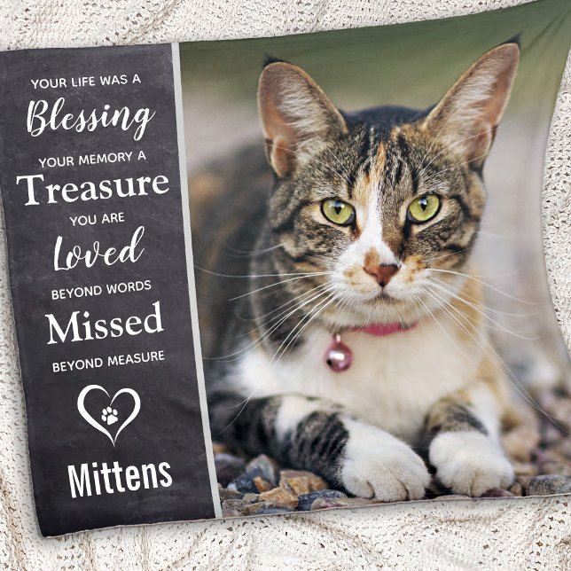 Cobertor De Velo Foto da Memória Pet Memorial (Criador carregado)