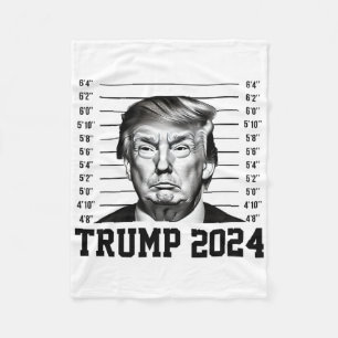 Cobertor De Velo Foto de Trump 45 Lendário Presidente