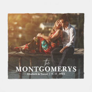 Cobertor De Velo Foto do Casal moderno