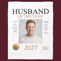 Foto do Marido do Ano (Apenas Branco)