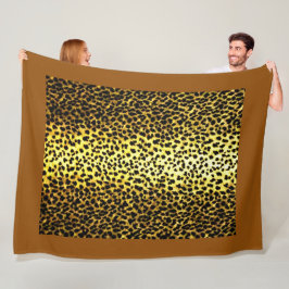 Cobertor De Velo Foto do wallpaper do Leopard