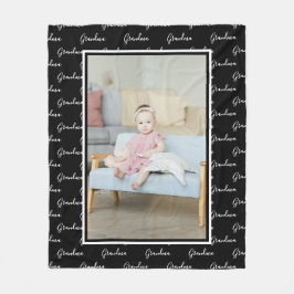 Cobertor De Velo Foto e texto personalizado exclusivo DIY personali