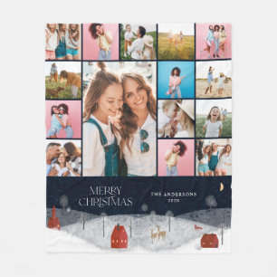 Cobertor De Velo Foto mínima botânica vermelha pampas 15