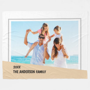 Cobertor De Velo Foto Mínima Moderna com Bloco de Cor Diagonal