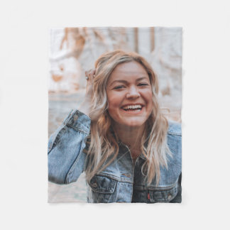 Cobertor De Velo Foto personalizada