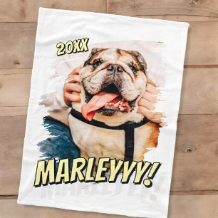 Cobertor De Velo Foto personalizada de Pet personalizada do Modern