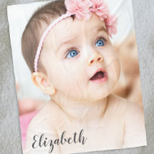 Foto personalizada | Nome da família do bebê