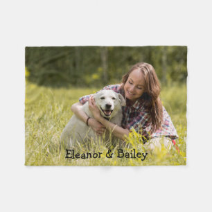 Cobertor De Velo Foto personalizada personalizada de Pet moderna di